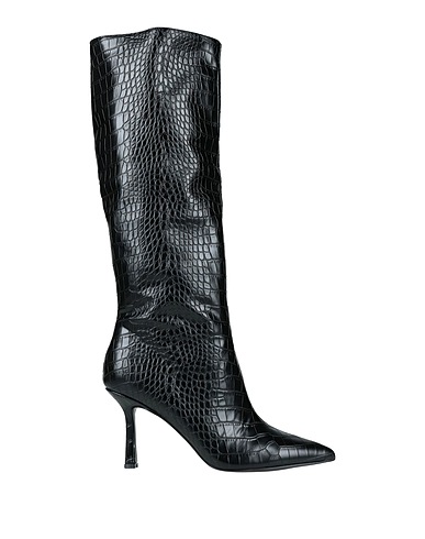 STEVE MADDEN Boots Black Textile fibres