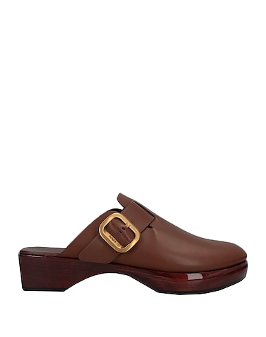 TOD'S Mules and clogs Brown Soft Leather