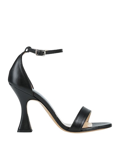 STELE Sandals Black Soft Leather