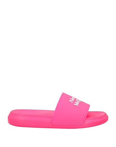 MCQUEEN Sandales Fuchsia Caoutchouc