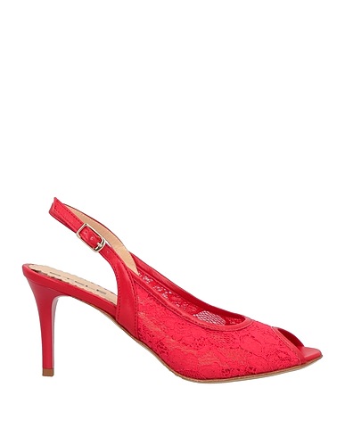 STELE Sandals Red Textile fibres