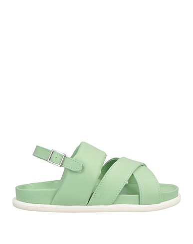 INUIKII Sandals Light green Soft Leather