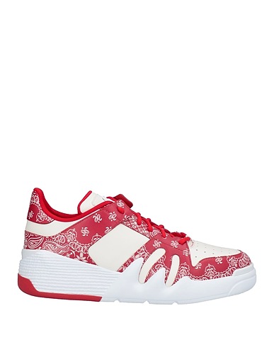 GIUSEPPE ZANOTTI Sneakers Red Soft Leather