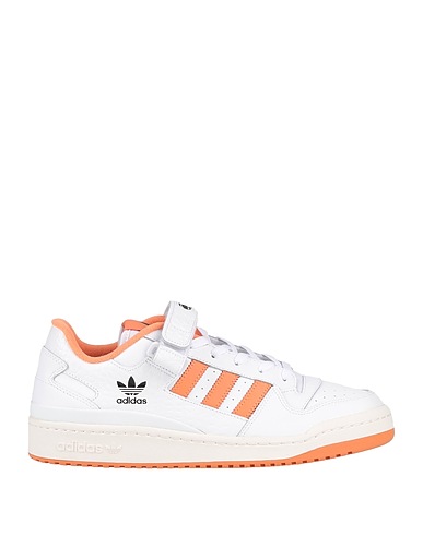 ADIDAS ORIGINALS Sneakers FORUM LOW
 White Soft Leather, Textile fibres