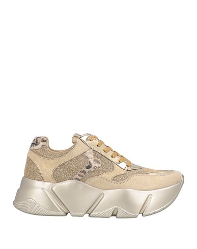 VOILE BLANCHE Sneakers Sand Leather, Textile fibers