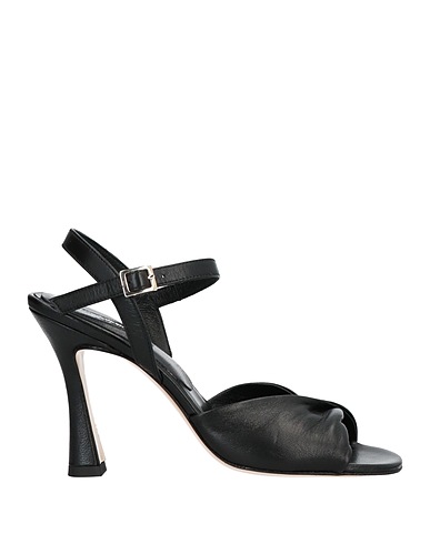 STELE Sandals Black Soft Leather
