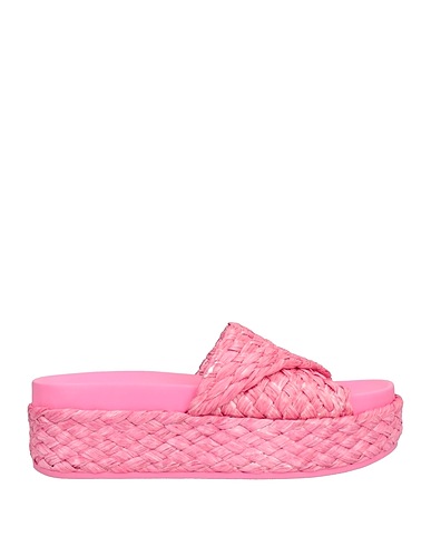 ASH Espadrilles Pink Natural raffia