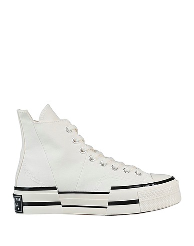 CONVERSE Sneakers CHUCK 70 PLUS HI
 Avorio Fibre tessili