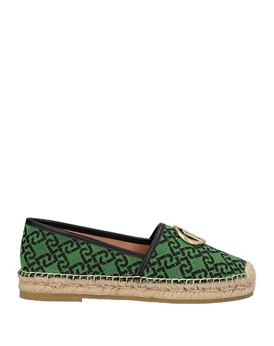 LIU •JO Espadrilles Green Textile fibres, Leather