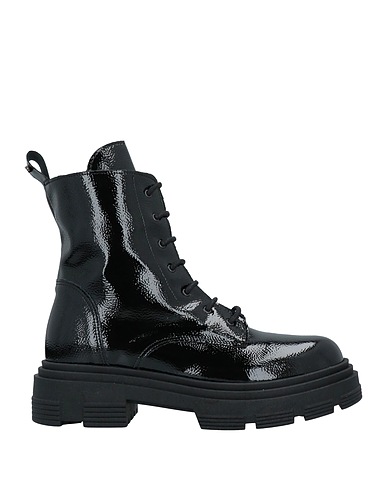 BALDININI Ankle boot Black Textile fibers