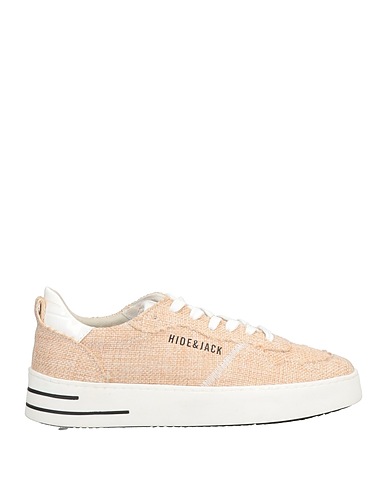 HIDE & JACK Sneakers Beige Textile fibres, Soft Leather