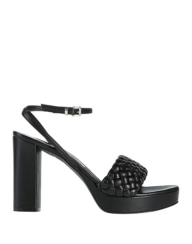 STELE Sandals Black Soft Leather