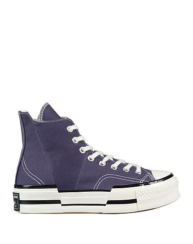 CONVERSE Sneakers CHUCK 70 PLUS HI
 Dark purple Textile fibres