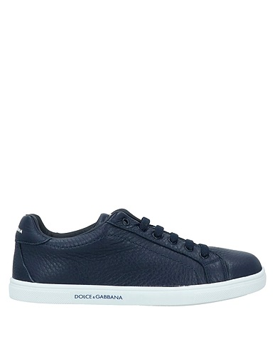 DOLCE&GABBANA Sneakers Blu notte Pelle di cervo