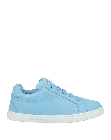DOLCE&GABBANA Sneakers Celeste Pelle di cervo