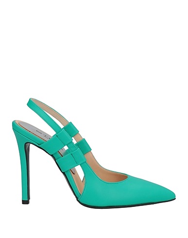 STELE Pump Emerald green Soft Leather