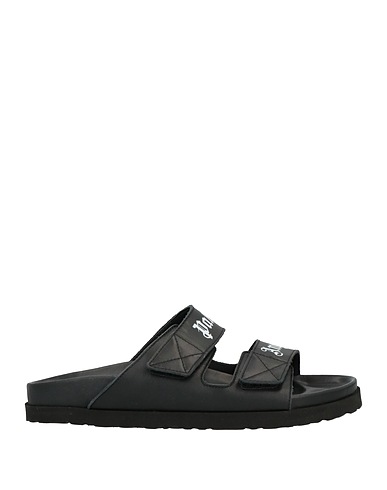 PALM ANGELS Sandals Black Soft Leather