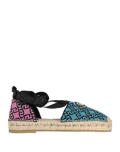 LIU •JO Espadrilles Pastel blue Textile fibers