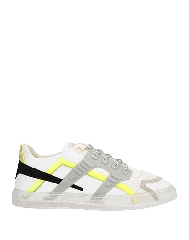 HIDE & JACK Sneakers White 45% Synthetic fibers, 40% Calfskin, 10% Thermoplastic polyurethane, 5% PVC - Polyvinyl chloride, Textile fibres