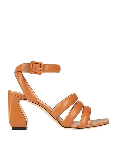 SI ROSSI by SERGIO ROSSI Sandals Tan Soft Leather