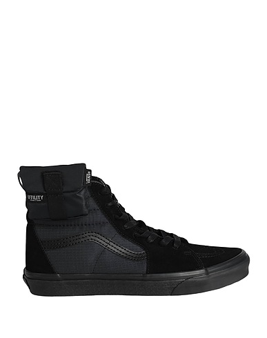 VANS Sneakers UA SK8-Hi CMMNTY Black Soft Leather, Textile fibers