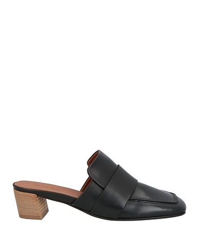 MARSÈLL Mules et sabots Noir Cuir de veau