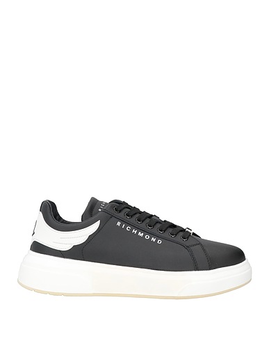 JOHN RICHMOND Sneakers Μαύρο Δέρμα, Άλλες ίνες