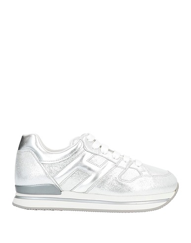 HOGAN Sneakers Silver Soft Leather