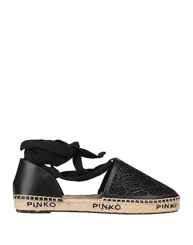 PINKO Espadrillas Nero Pelle