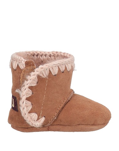 MOU Newborn shoes Light brown Sheepskin