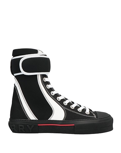BURBERRY Sneakers Black Textile fibres