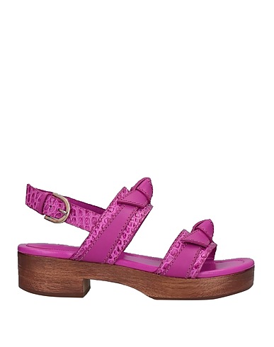 ALEXANDRE BIRMAN Mules and clogs Fuchsia Soft Leather