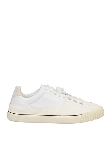 MAISON MARGIELA Sneakers White Leather, Rubber