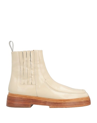 REJINA PYO Ankle boot Beige Bovine leather