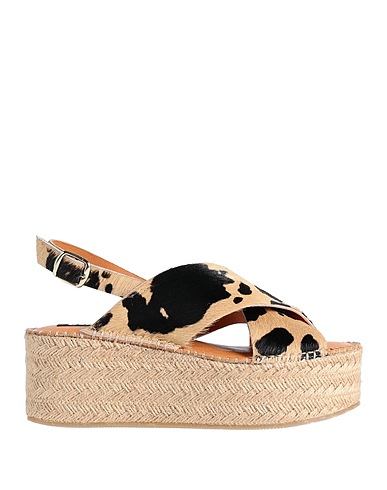 GENEVE Espadrillas Beige Pelle