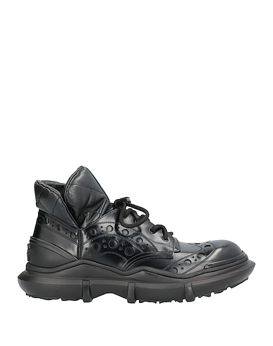 DOLCE&GABBANA Sneakers Black 75% Calfskin, 25% Lambskin