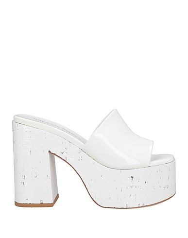 HAUS OF HONEY Sandali Bianco Pelle