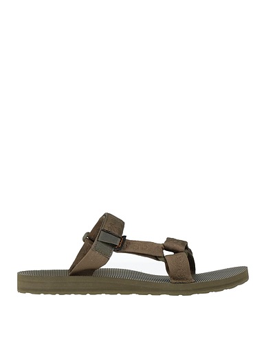 TEVA Sandals Military green Textile fibres