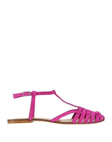 ANNA F. Ballet flats Mauve Leather