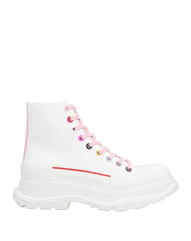 MCQUEEN Sneakers White Textile fibres