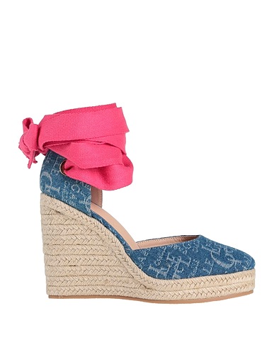 GAëLLE Paris Espadrilles Bleu Fibres textiles