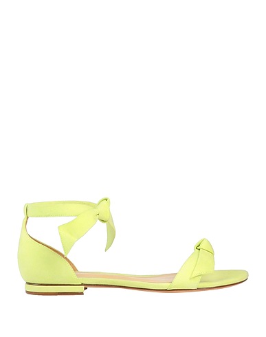 ALEXANDRE BIRMAN Sandals Lime green Leather