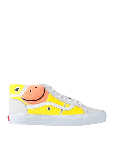 VANS VAULT Sneakers White Soft Leather, Textile fibres