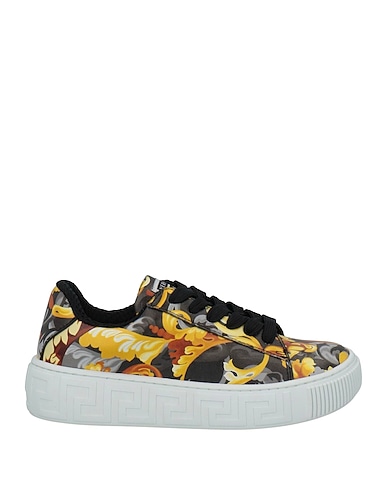 VERSACE YOUNG Sneakers Black Textile fibres