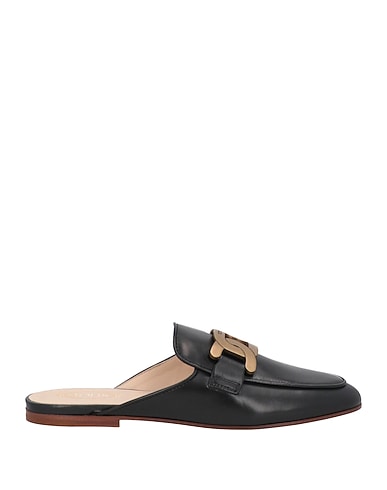 TOD'S Mules and clogs Black Soft Leather