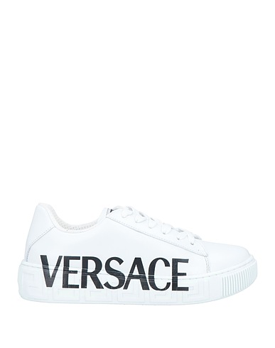 VERSACE YOUNG Sneakers White Soft Leather