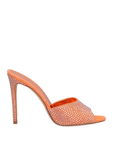 PARIS TEXAS Sandals Orange Leather