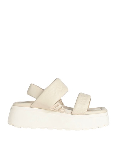 VIC MATIĒ Sandals Off white Soft Leather