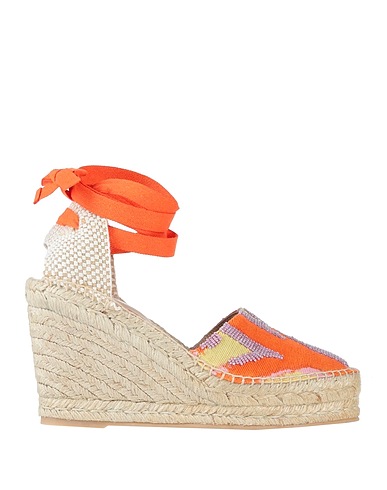 MALÌPARMI Espadrillas Arancione Fibre tessili