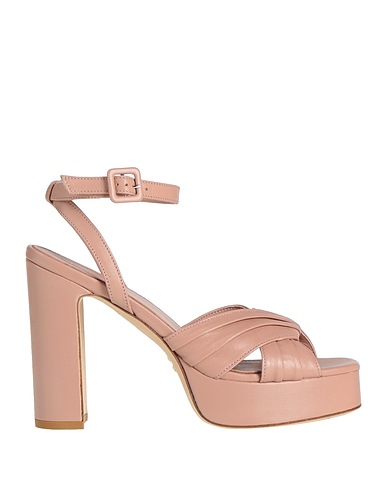 THE SELLER Sandals Blush Soft Leather